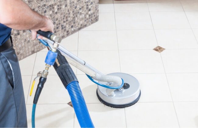 Best way to clean grout